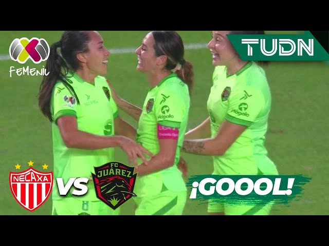 ⁣¡Golazo! Liliana Mercado la pone en el ángulo | Necaxa 2-0 Juárez FC | Liga Mx Femenil A2024-J9|TUDN