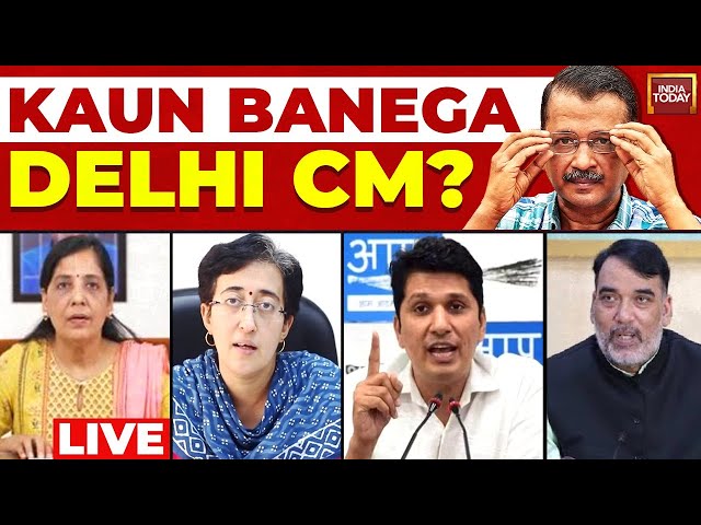 ⁣Arvind Kejriwal News LIVE: Will Atishi Be The New CM Of Delhi? | Atishi LIVE News | Delhi CM News