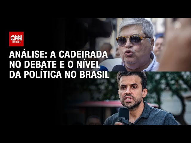 ⁣Análise: A cadeirada no debate e o nível da política no Brasil | WW