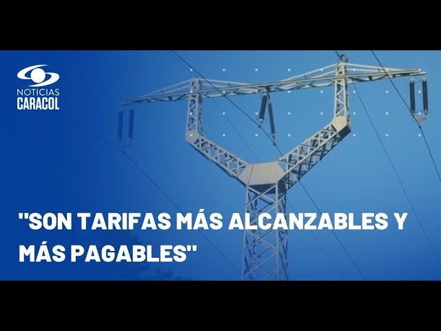 ⁣Tarifas de energía tendrán reducción hasta del 25%: Alejandro Char