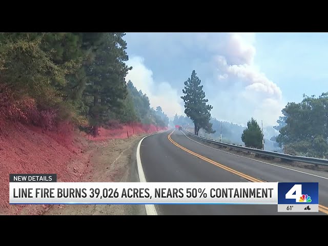 ⁣Line Fire evacuees return to their homes in San Bernardino County