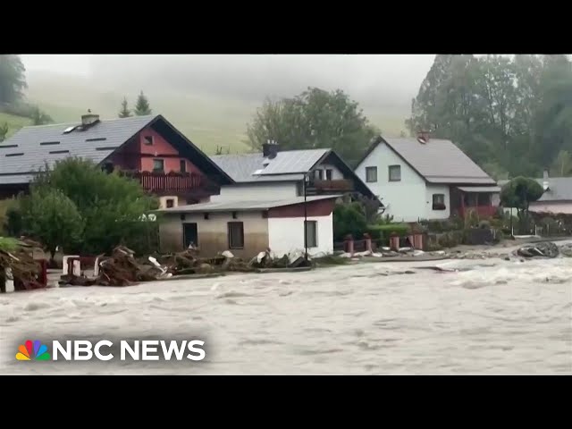 ⁣How authorities are managing continuing flood threats in Central Europe