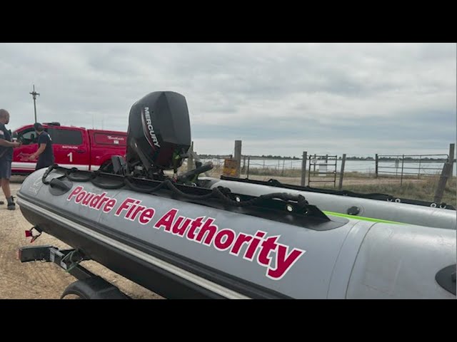 ⁣Poudre Fire warns boaters that calm waters also pose dangers