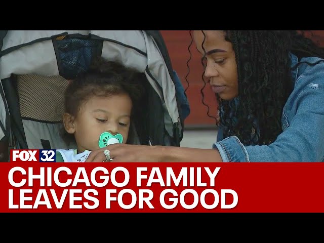 ⁣Chicago mom and two kids moving out of city after latest gun threat