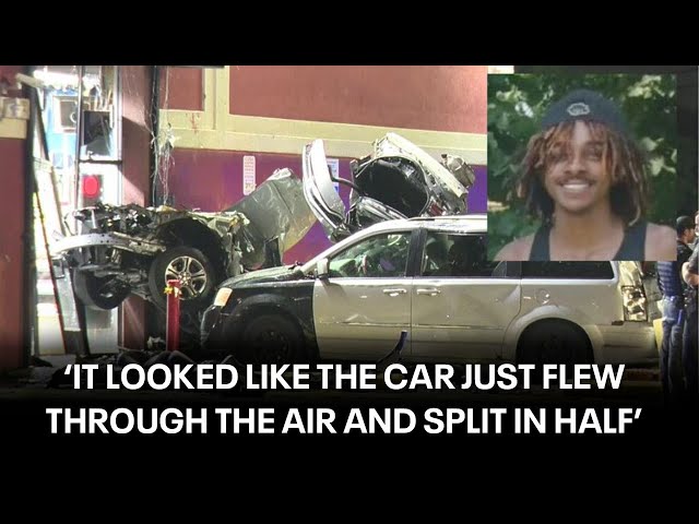 ⁣Father of young man killed in airborne crash into party store had just gotten new Charger