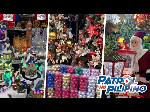 ⁣Sari-saring dekorasyong pampasko, mabibili sa lugar na ito sa Quezon City | Patrol ng Pilipino