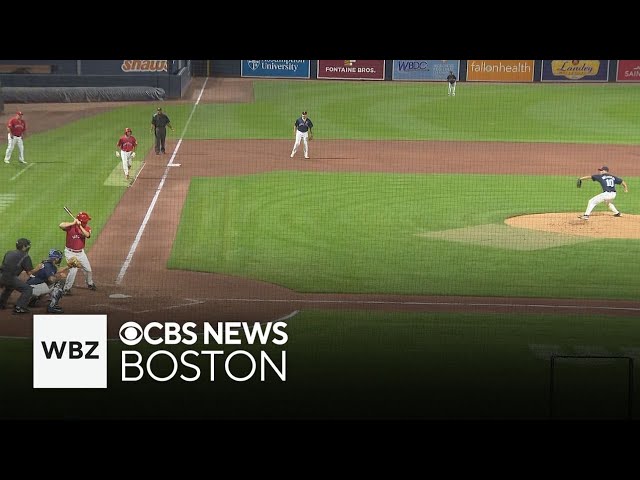 ⁣Worcester firefighters, police face off in baseball classic at Polar Park