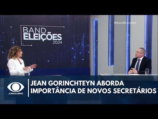 ⁣Jean Gorinchteyn aborda importância de novos secretários de saúde | Band Eleições