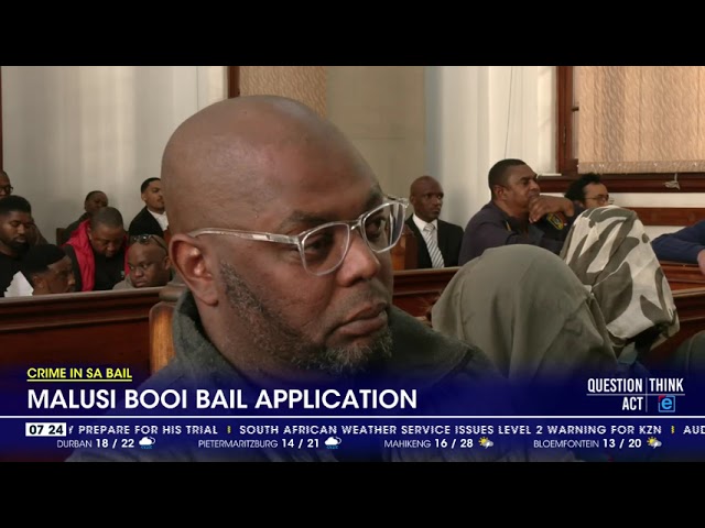 ⁣Crime In SA Bail | Malusi Booi bail application