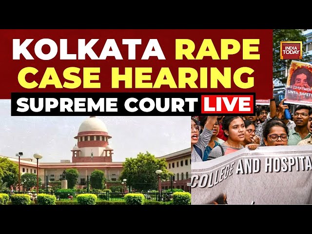 ⁣Supreme Court Hearing LIVE On Kolkata Doctor Case | Chandrachud LIVE On Kolkata Case | India Today