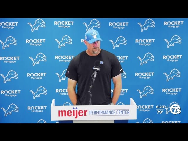 ⁣Dan Campbell shares thinking behind 55 pass attempts in Lions loss to Bucs