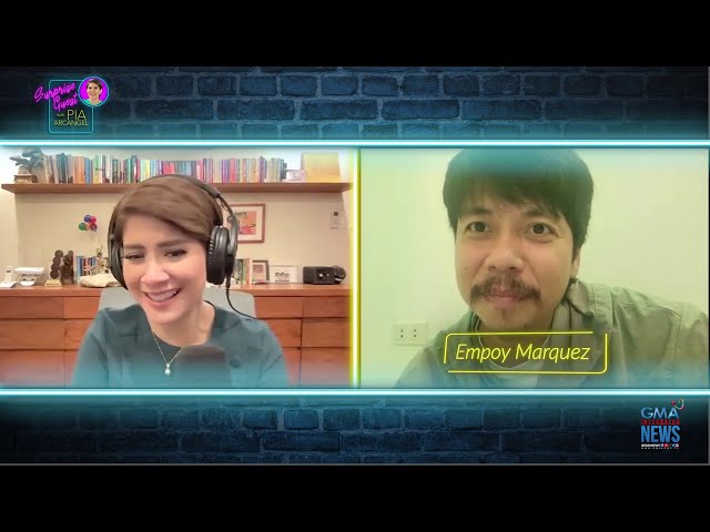 ⁣Ano nga ba ang kuwento sa likod ng nickname ni Empoy? | Surprise Guest with Pia Arcangel