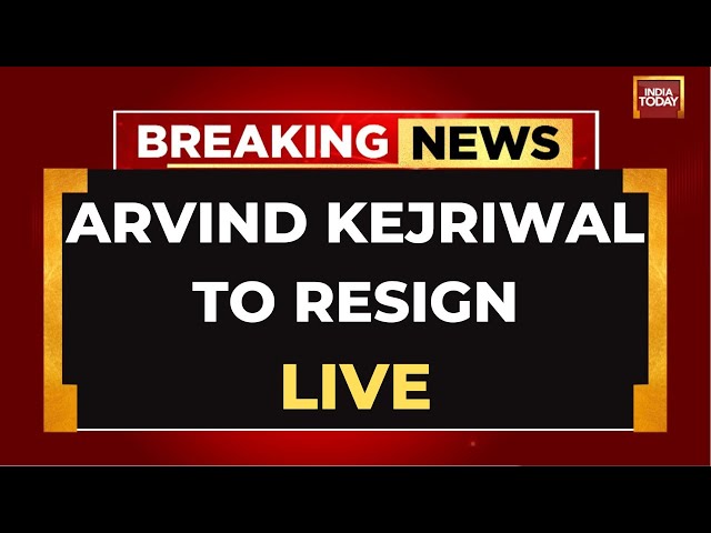 ⁣New Delhi CM LIVE News: Arvind Kejriwal To Resign | Atishi To Take Reigns LIVE | Kejriwal LIVE News