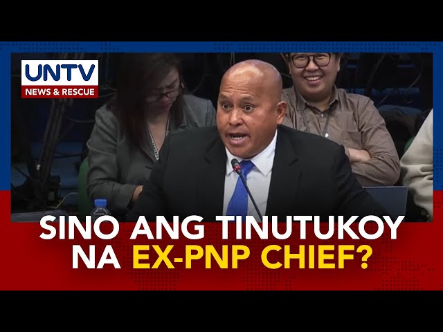 ⁣Pagtatanong ni Sen. Dela Rosa kay Alice Guo kaugnay ng umano’y ex-PNP chief na tumanggap ng suhol