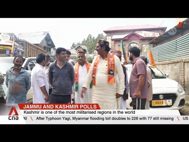 ⁣Jammu and Kashmir voters see first local election in 10 years as chance to make voices heard