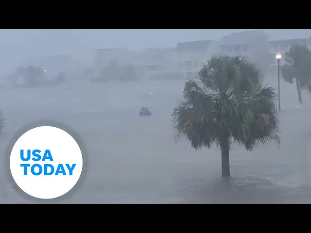 ⁣North Carolina battered by heavy, 'historic' rainfall | USA TODAY