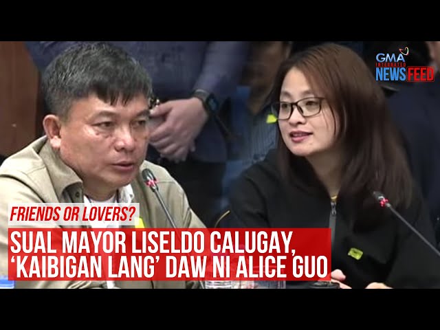 ⁣Sual Mayor Liseldo Calugay, ‘kaibigan lang’ daw ni Alice Guo | GMA Integrated Newsfeed