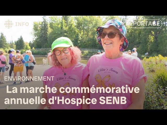 ⁣Plus de 25 000 $ récoltés lors de la marche commémorative annuelle d'Hospice SENB