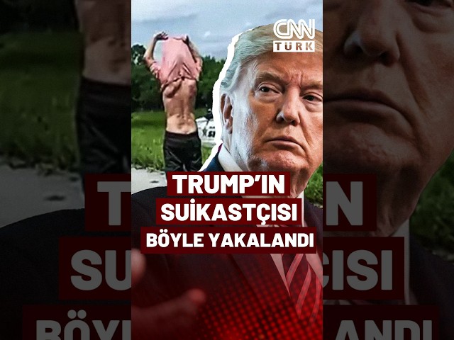 ⁣Trump Suikastçısı Nasıl Yakalandı? Polis Kamerasına Saniye Saniye Böyle Yansıdı