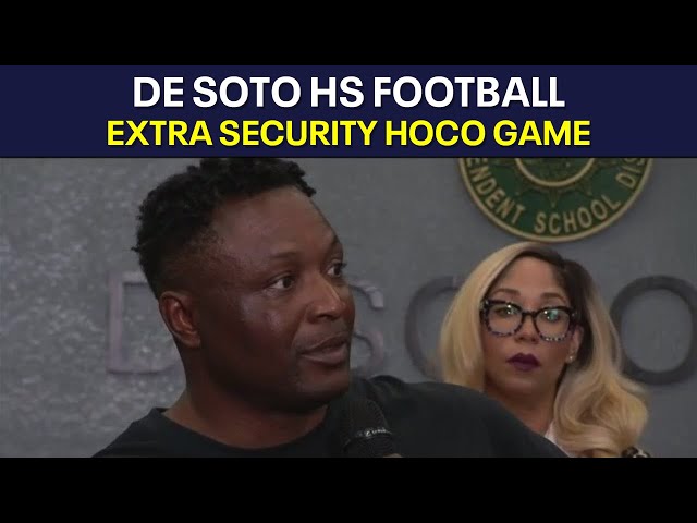 ⁣DeSoto ISD adds extra security for homecoming game