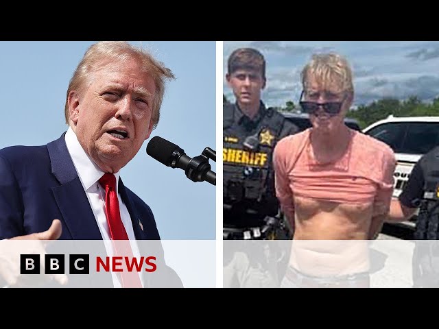 ⁣Donald Trump speaks about assumed assassination attempt | BBC News