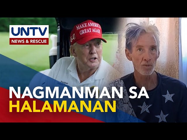 ⁣Suspek sa tangkang pamamaril kay Trump sa golf club, 12-oras umano nagmanman sa halamanan