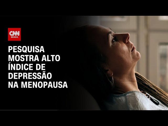 ⁣Pesquisa mostra alto índice de depressão na menopausa | LIVE CNN