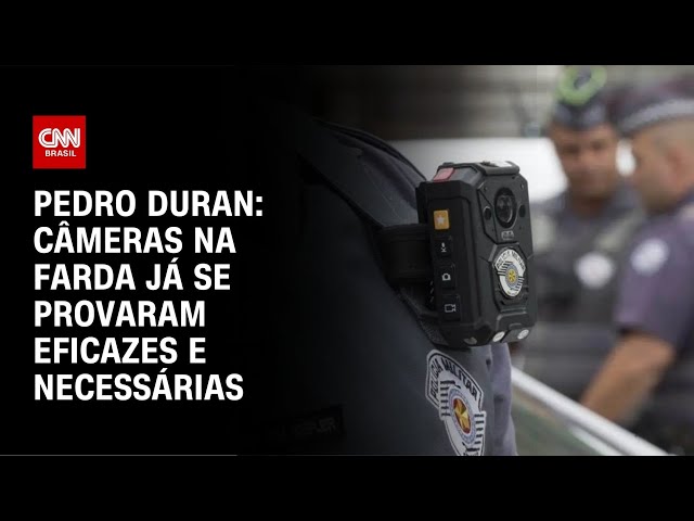 ⁣Pedro Duran: Câmeras na farda já se provaram eficazes e necessárias | LIVE CNN