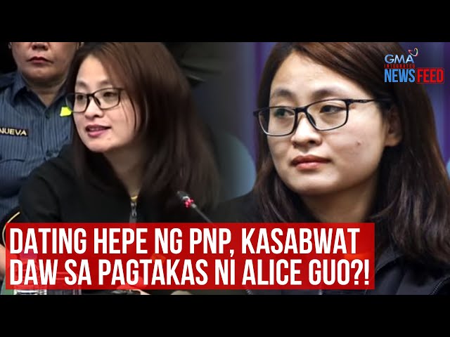 ⁣Dating hepe ng PNP, kasabwat daw sa pagtakas ni Alice Guo?! | GMA Integrated Newsfeed