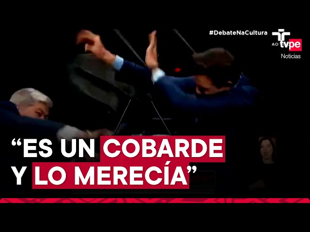 Brasil: candidato que golpeó a su oponente con una silla en pleno debate no se arrepiente