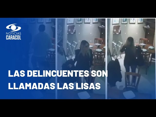 ⁣Así roban ladronas en Bogotá: en tan solo 10 segundos se llevan dinero y maletas