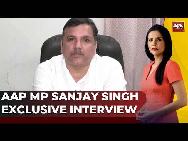 ⁣Interview: AAP MP Sanjay Singh Exclusive On India Today After Arvind Kejriwal Resigns As Delhi CM