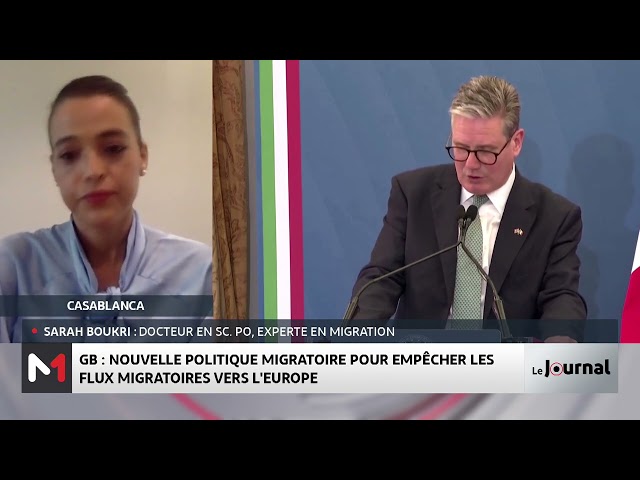 ⁣Grande-Bretagne : Nouvelle politique migratoire, le point avec Sarah Boukri