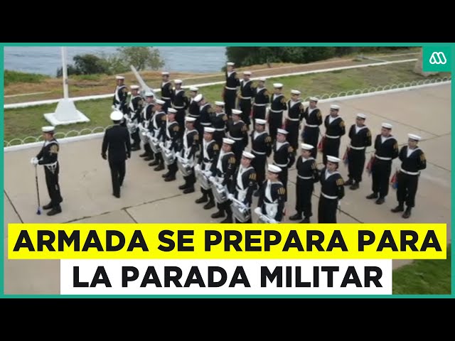 La Armada se prepara para la Parada Militar 2024