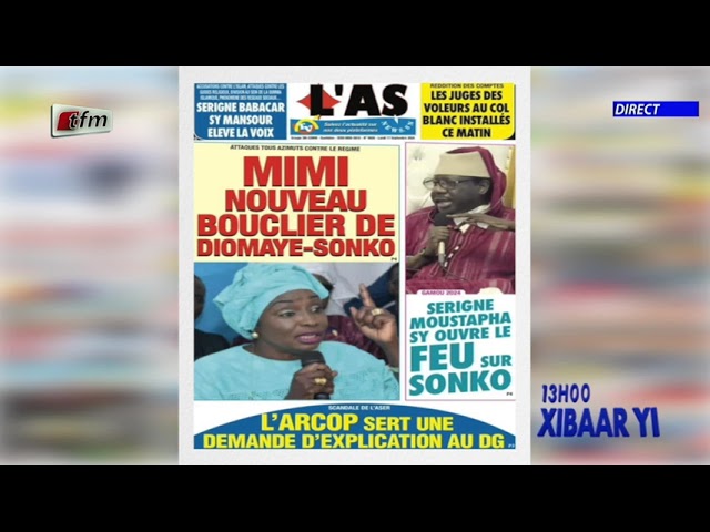 ⁣Revue de Presse du 17 September 2024 présenté par Mamadou Mouhamed Ndiaye