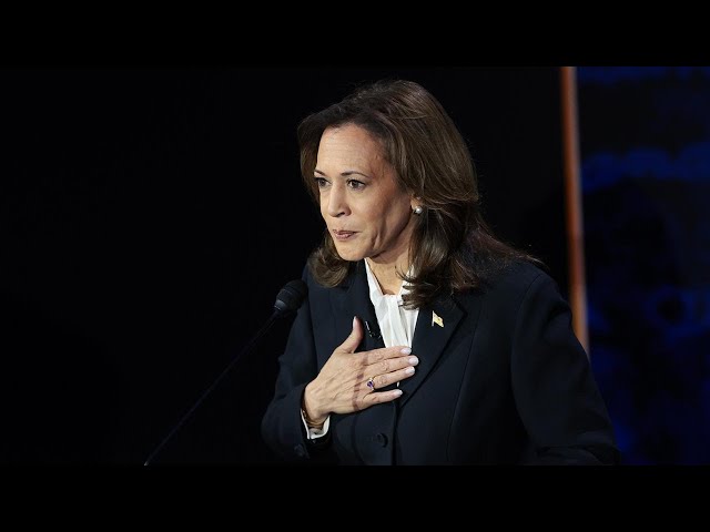 ⁣Kamala Harris doing interview with National Association of Black Journalists