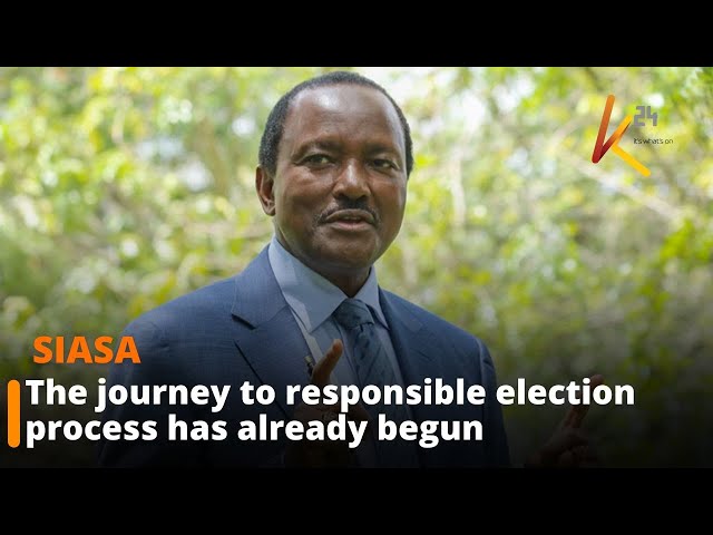 ⁣"The journey to responsible election process has already begun," Kalonzo