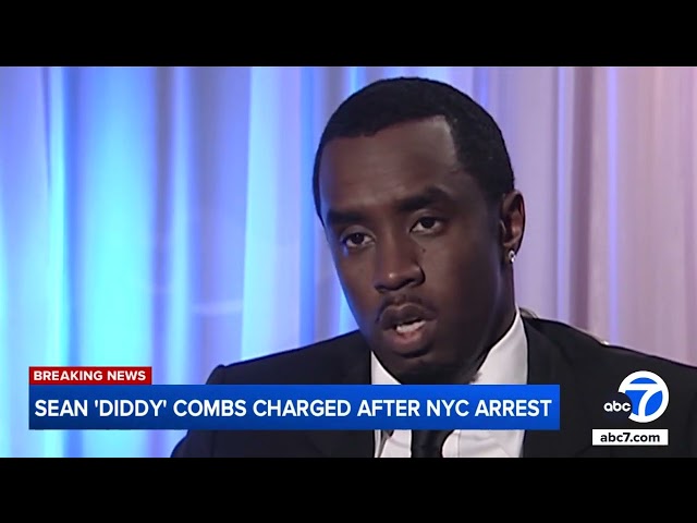 ⁣Sean 'Diddy' Combs hit with sex trafficking, racketeering charges