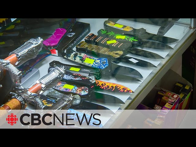 ⁣Why some Edmonton convenience stores choose to sell knives