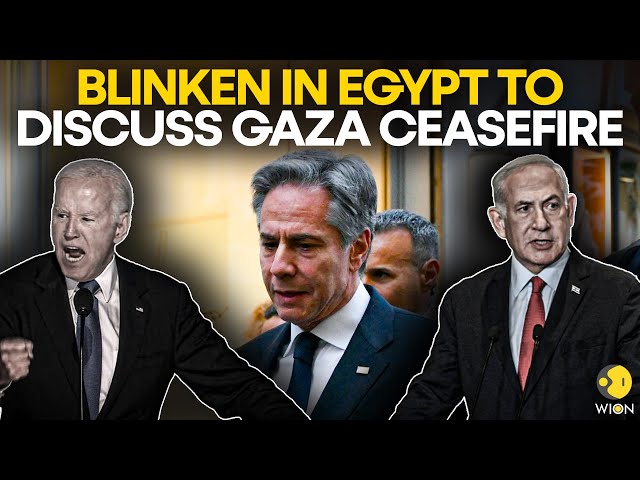 ⁣Putin Aide Blames Biden For Gaza Tensions During Meeting With U.S. Ally; Blinken Visits Egypt | LIVE