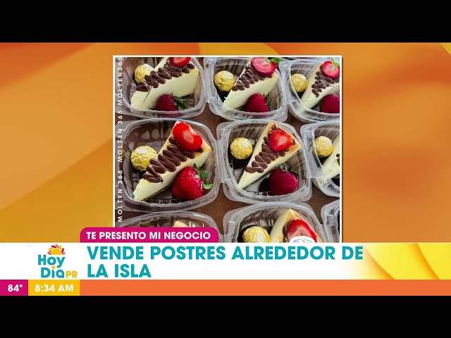 ⁣Molten 365: joven se va viral por su negocio de postres