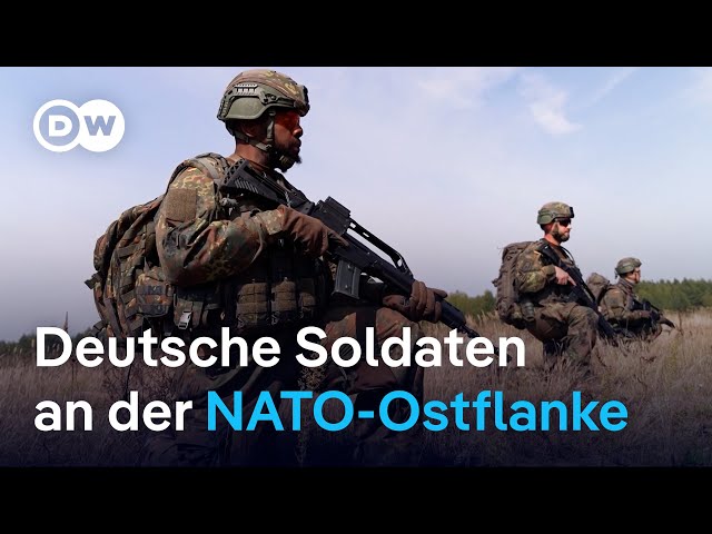 ⁣Eine deutsche Brigade soll die Ostflanke der NATO schützen | DW Nachrichten