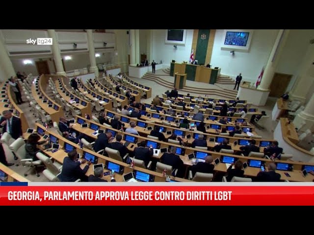 ⁣Georgia, parlamento approva legge contro diritti LGBT