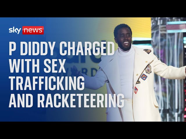 ⁣Sean 'Diddy' Combs indicted on charges of sex trafficking and racketeering - News conferen