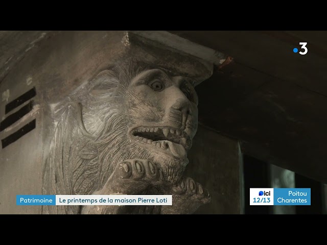 ⁣Patrimoine : visite de la maison Pierre Loti pendant les travaux