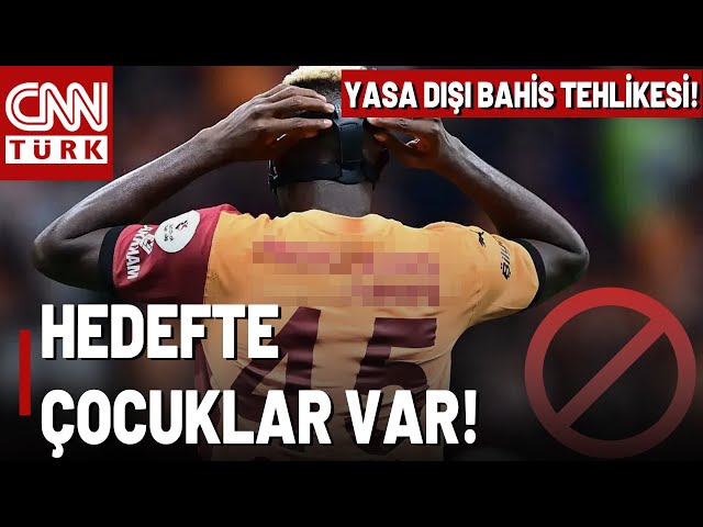 ⁣Galatasaray Formasında Yasa Dışı Bahis Reklamı! Kimler Çocukları Yasa Dışı Bahse Özendiriyor?