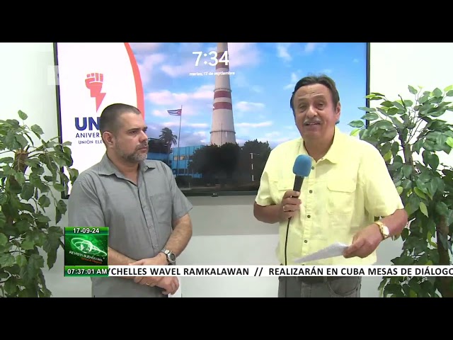 Actualización de la Generación Eléctrica en Cuba: 17/09/2024