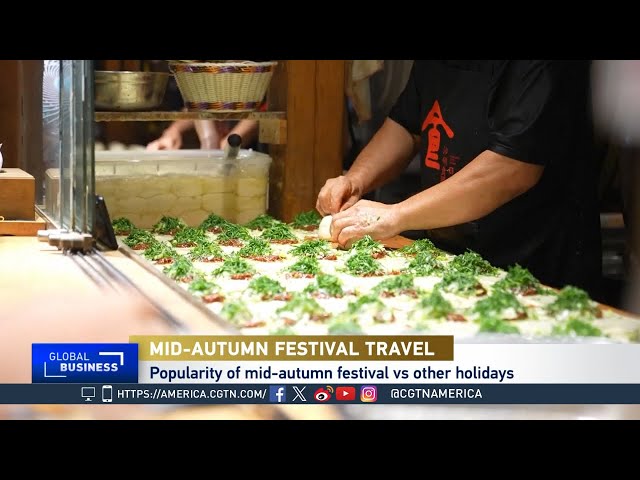 ⁣Global Business: Travels Surges for Mid-Autumn Festival