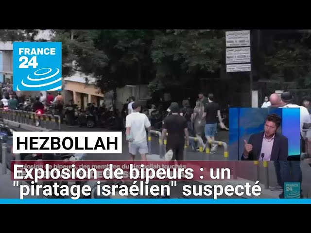 ⁣Explosion de bipeurs du Hezbollah : un "piratage israélien" suspecté • FRANCE 24