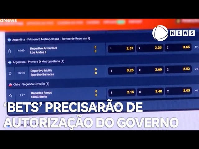 ⁣Sites de aposta vão precisar de autorização do governo